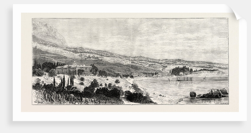 The Duke of Edinburgh in the Crimea: Palace of Alourka, on the Black Sea, Ukraine by Anonymous