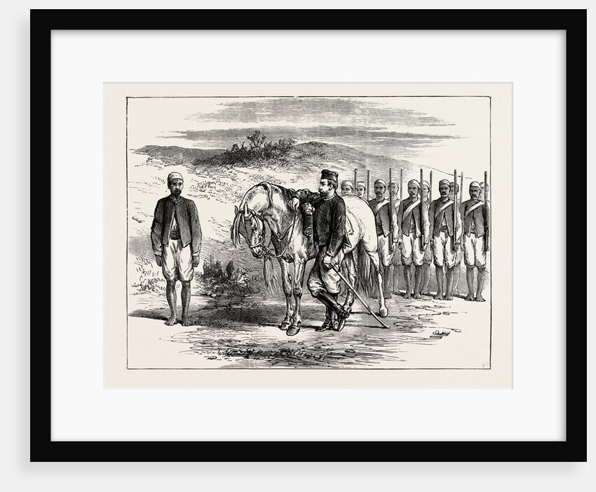 The West Coast of Africa: Houssa Mercenaries for the Ashantee War, Anglo Ashanti War, Ghana by Anonymous