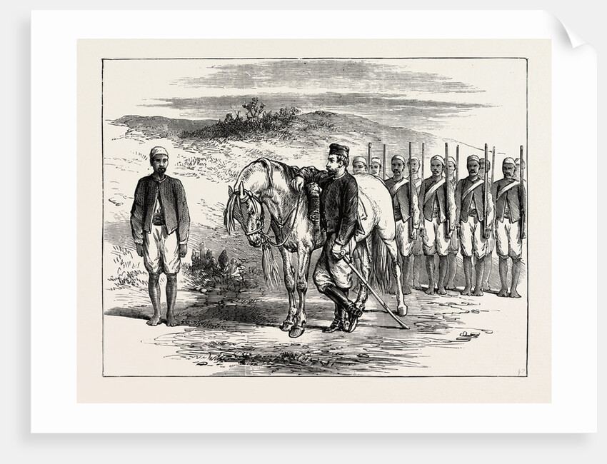 The West Coast of Africa: Houssa Mercenaries for the Ashantee War, Anglo Ashanti War, Ghana by Anonymous