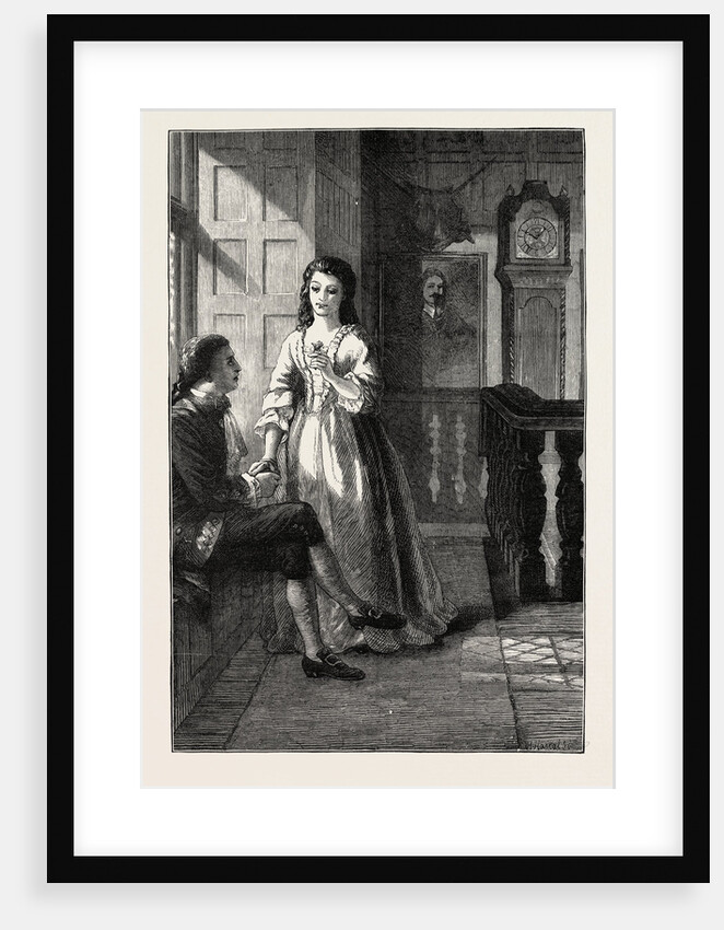 The Old Clock on the Stairs by Anonymous