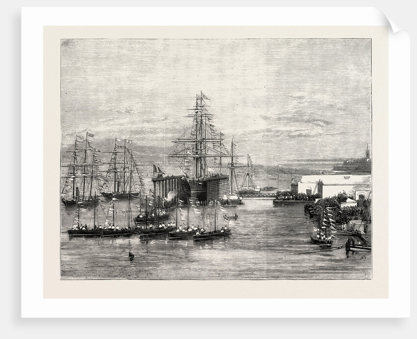 Inauguration of the Clarence Hydraulic Dock at Malta by Anonymous