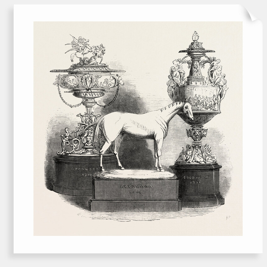 The Goodwood Race Plate: Stewards Cup, Goodwood Cup, Chesterfield Cup by Anonymous