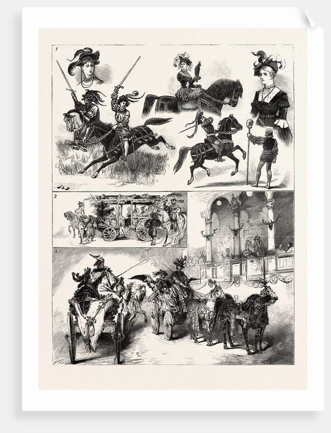 The Court Equestrian Festival at Vienna, Austria by Anonymous