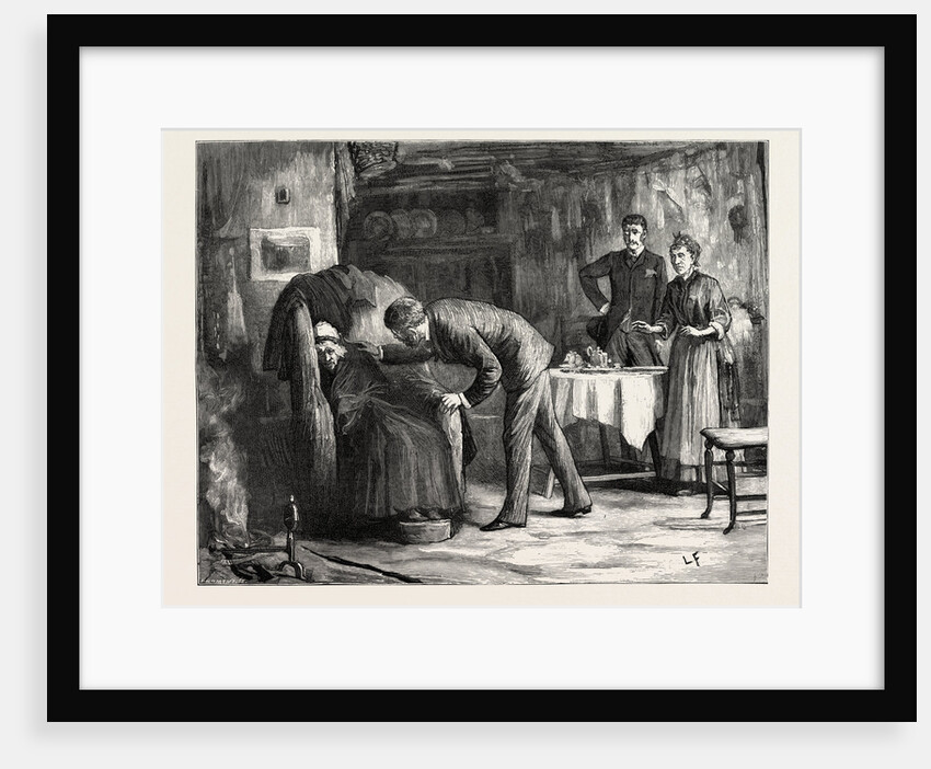 Lord Brackenbury: What Makes You Say that, Lois? Cried Lancelot, Rising Quickly and Bending Over the Old Woman's Chair by Anonymous