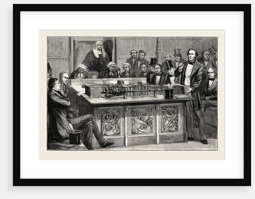 Mr. Gladstone Attacking Mr. Disraeli's First Budget in the House of Commons, 1852 by Anonymous