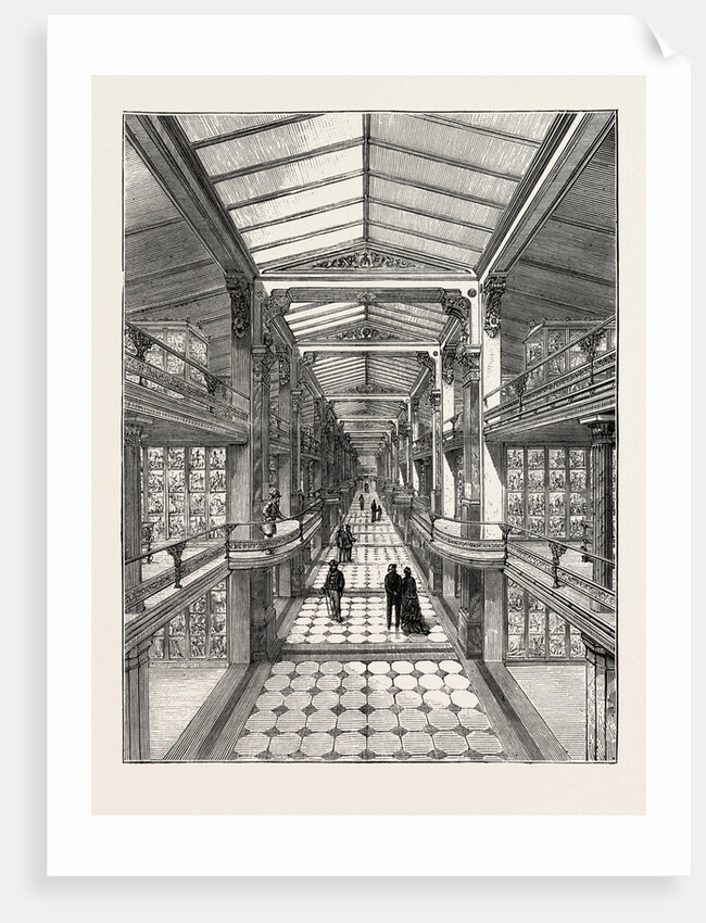 The Model Room of the New Patent Office, Washington, U.S.A., United States of America by Anonymous