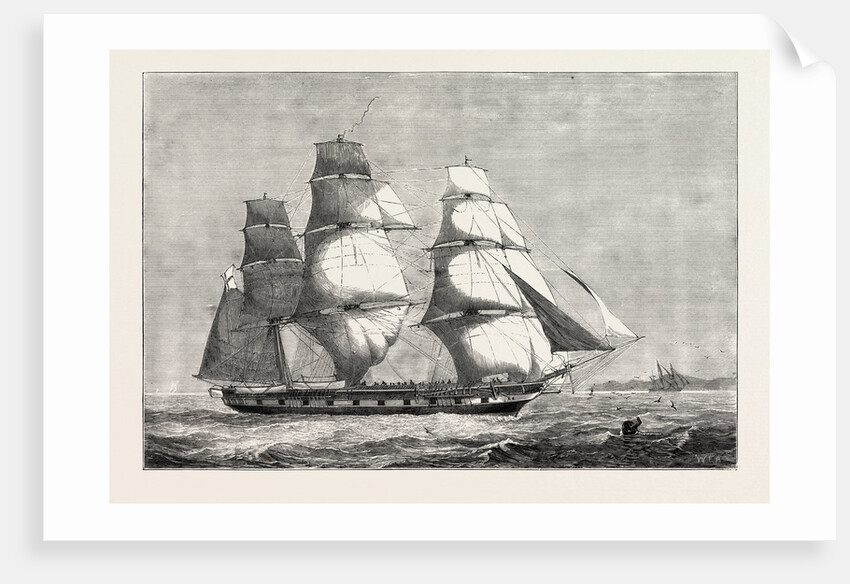 The Missing Training Ship, H.M.S. Atalanta by Anonymous