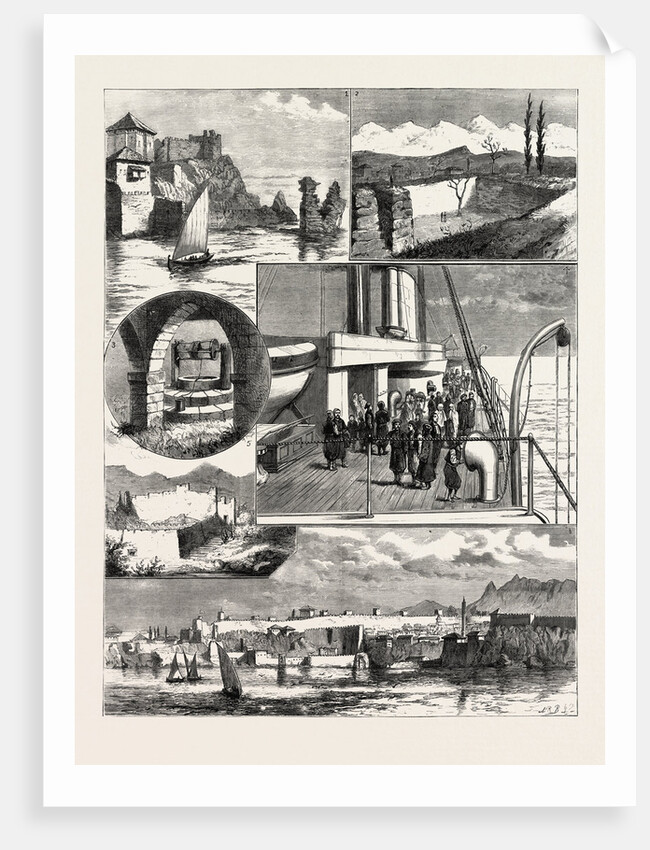 A Cruise Off the Coast of Karamanili, Asia Minor by Anonymous