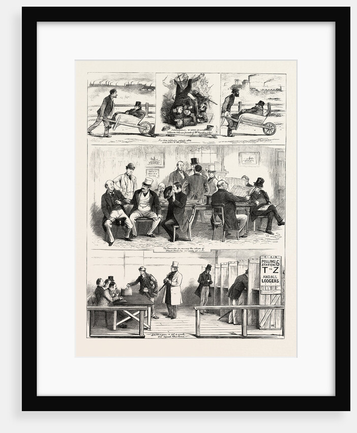 The General Election, UK, 1880 by Anonymous