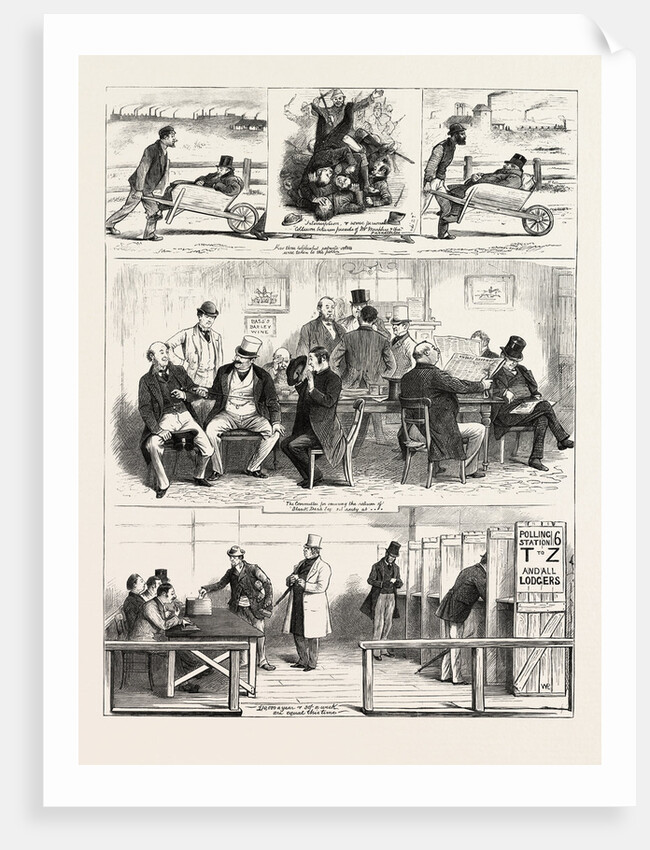 The General Election, UK, 1880 by Anonymous