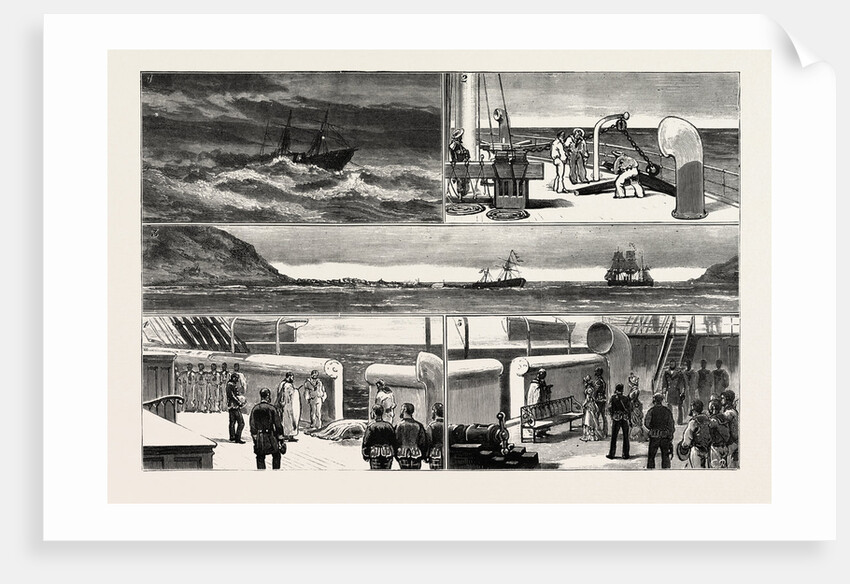 Coming Back from Zululand, on Board H.M.S. Orontes by Anonymous