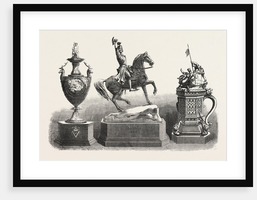The Ascot Race Plate: The Royal Hunt Cup, the Ascot Cup, the Queen's Gold Vase, UK by Anonymous