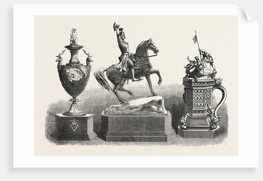 The Ascot Race Plate: The Royal Hunt Cup, the Ascot Cup, the Queen's Gold Vase, UK by Anonymous