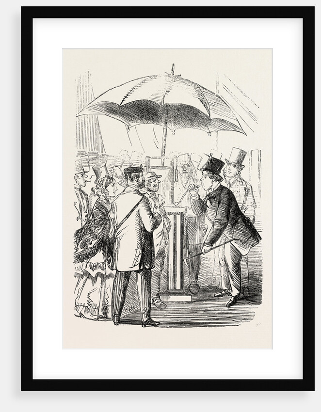 The Derby Day: Scenes by the Roadside and on the Downs: Try Your Lungs, Gentlemen! UK by Anonymous