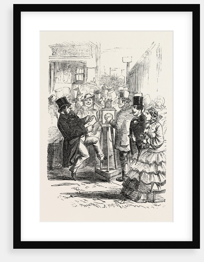 The Derby Day, Scenes by the Roadside and on the Downs: Two Shocks a Penny. UK by Anonymous