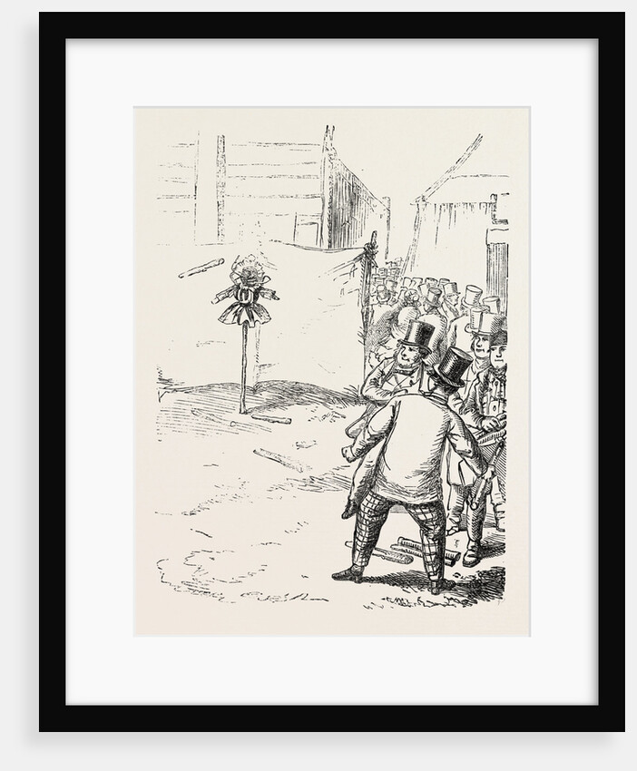 The Derby Day, Scenes by the Roadside and on the Downs: Aunt Sally. UK by Anonymous