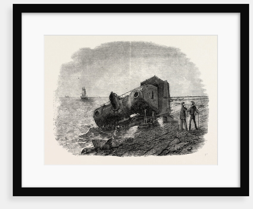 The Railway Accident at Granton, Near Edinburgh, Scotland, Great Britain, UK by Anonymous