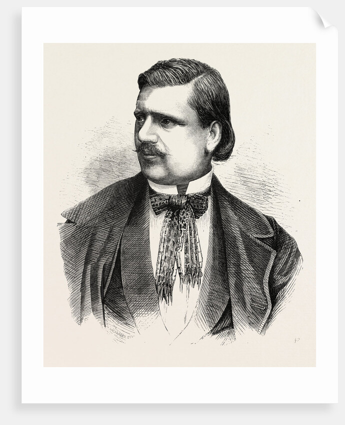 Antonio Giuglini, the Great Tenor Singer by Anonymous