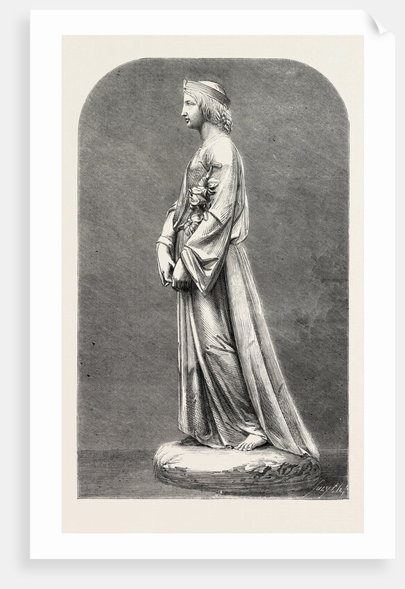 Sculpture: Chastity, in the Royal Academy Exhibition by Anonymous