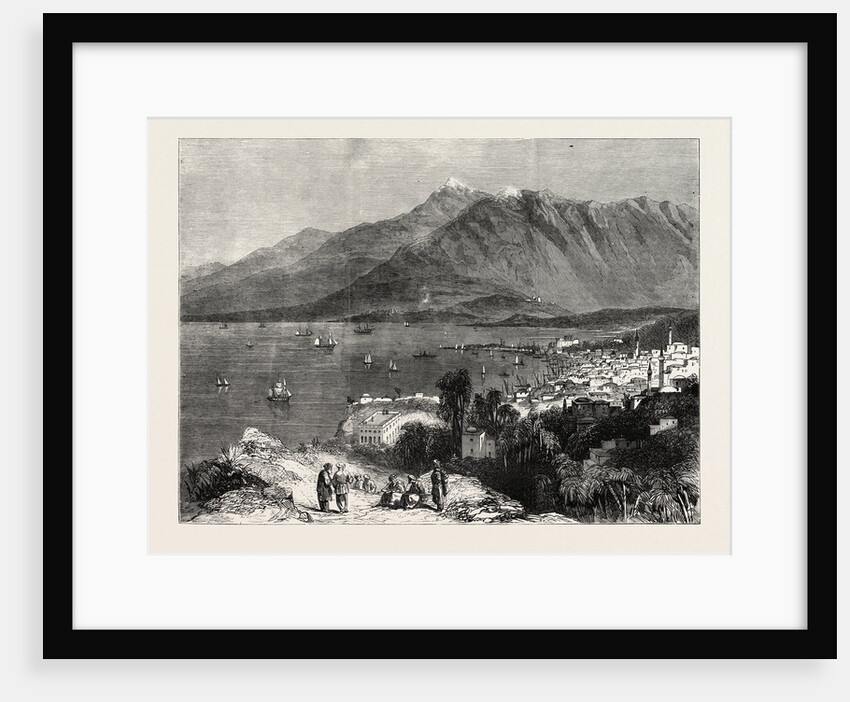 The Town of Beyrout and Mount Lebanon by Anonymous