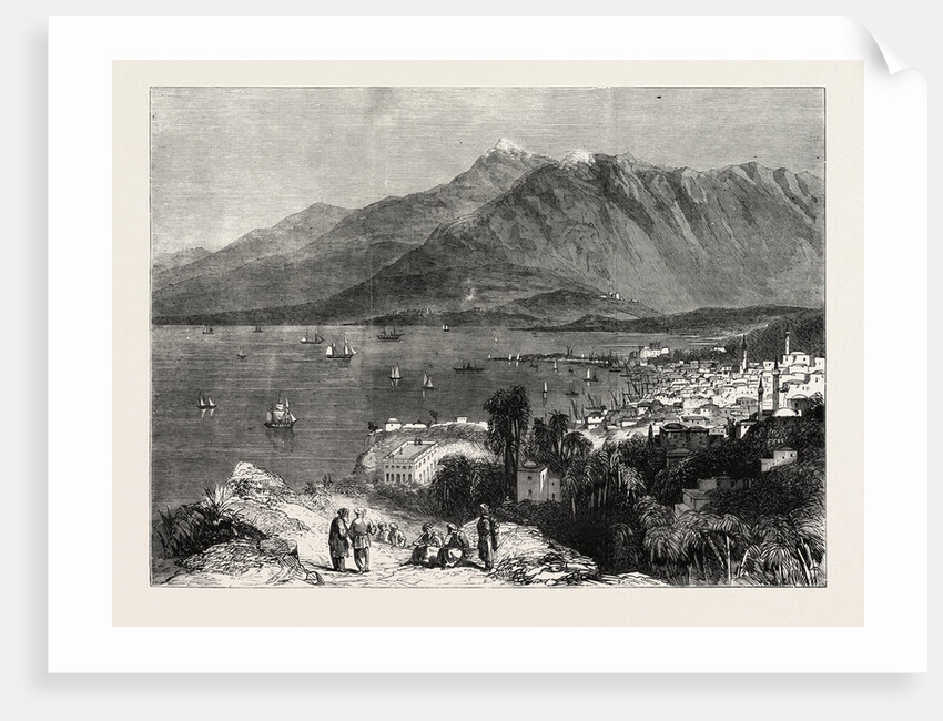 The Town of Beyrout and Mount Lebanon by Anonymous