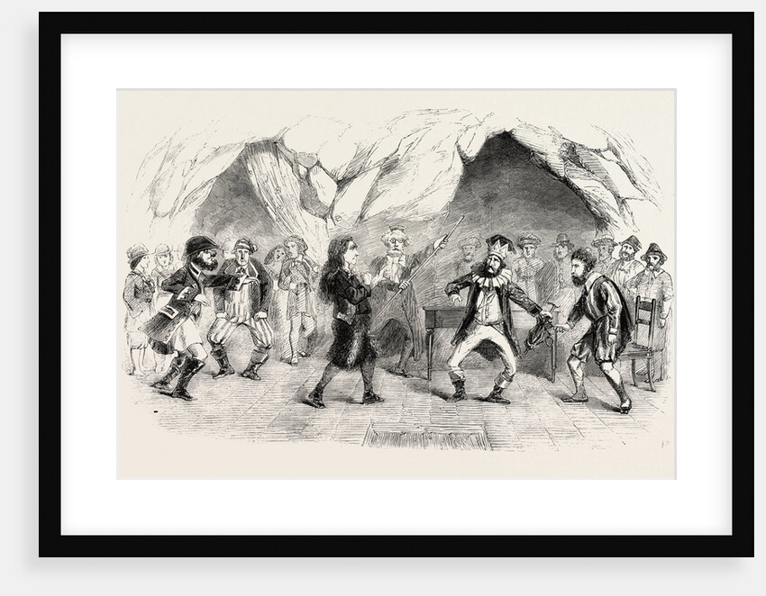 Last Scene of the Enchanted Isle at Drury Lane Theatre, London by Anonymous