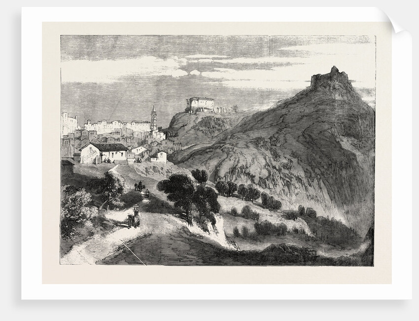 The Revolution in Sicily: Calatafimi, Italy by Anonymous