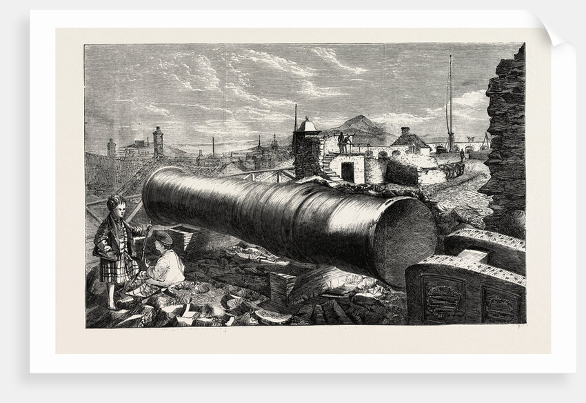 Mons Meg, Edinburgh Castle, Scotland, UK by Anonymous