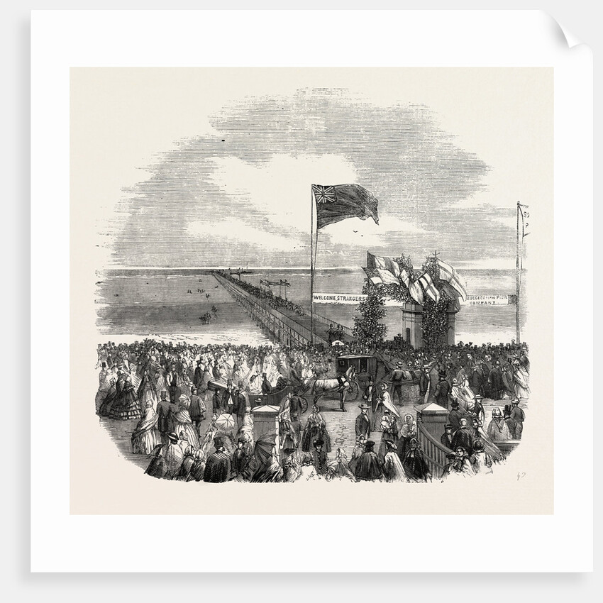 The Opening of Southport Pier by Anonymous