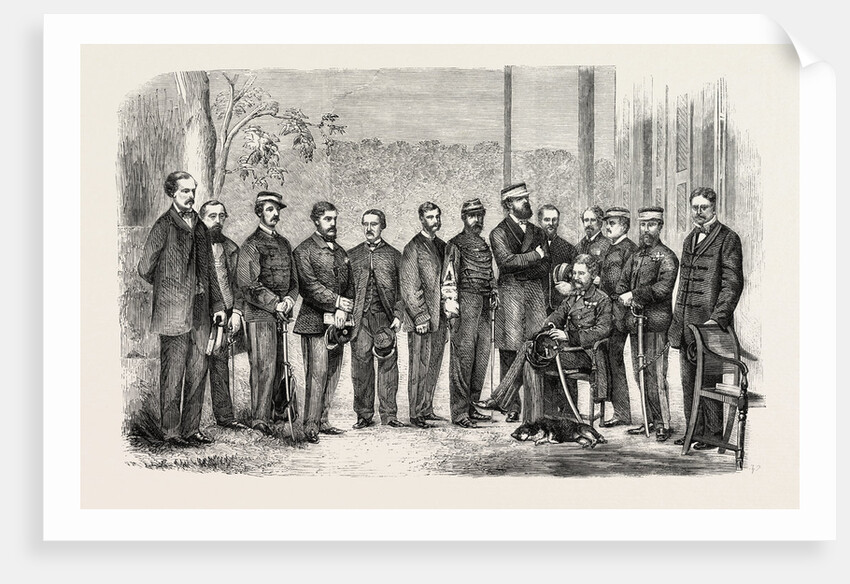 Sir Hope Grant and the Staff of the British Expedition in China by Anonymous