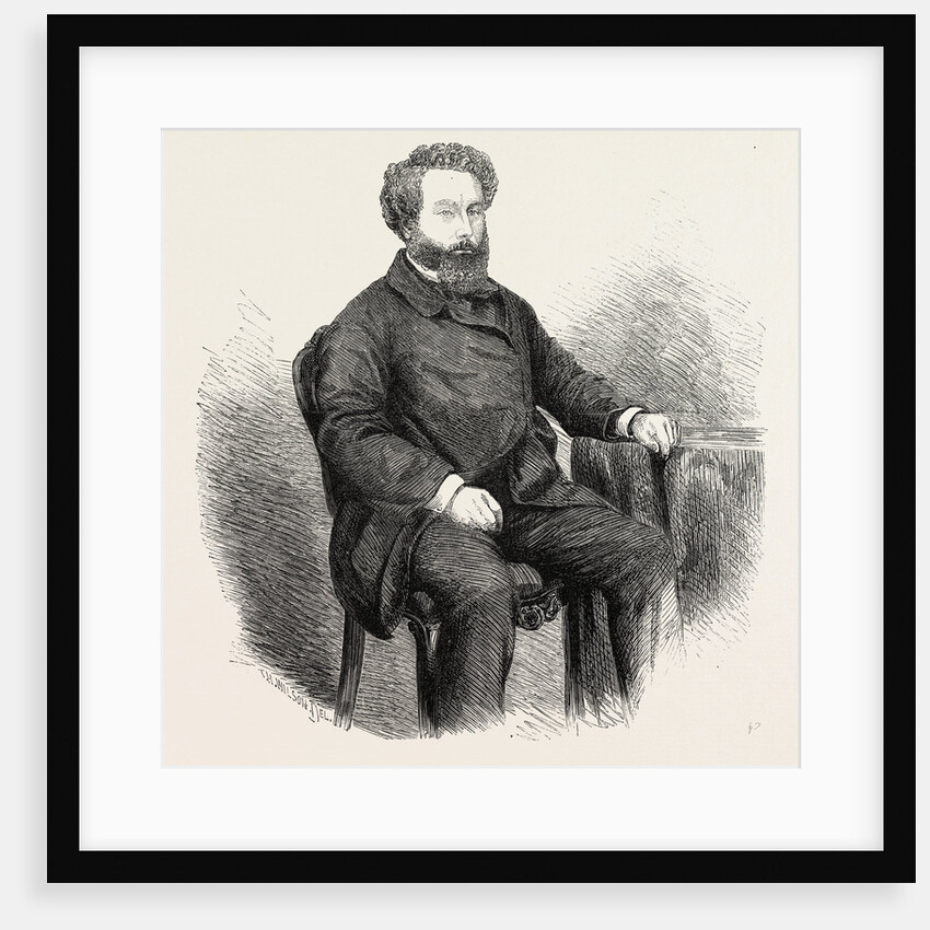 Mr. James Hodges, the Builder of the Victoria Bridge Over the St. Lawrence by Anonymous