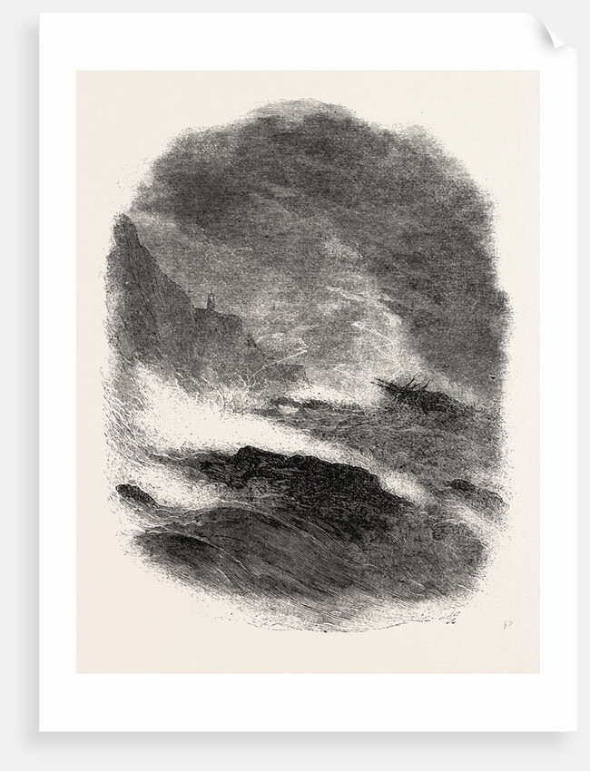 It is a Wild Night at Sea by Anonymous