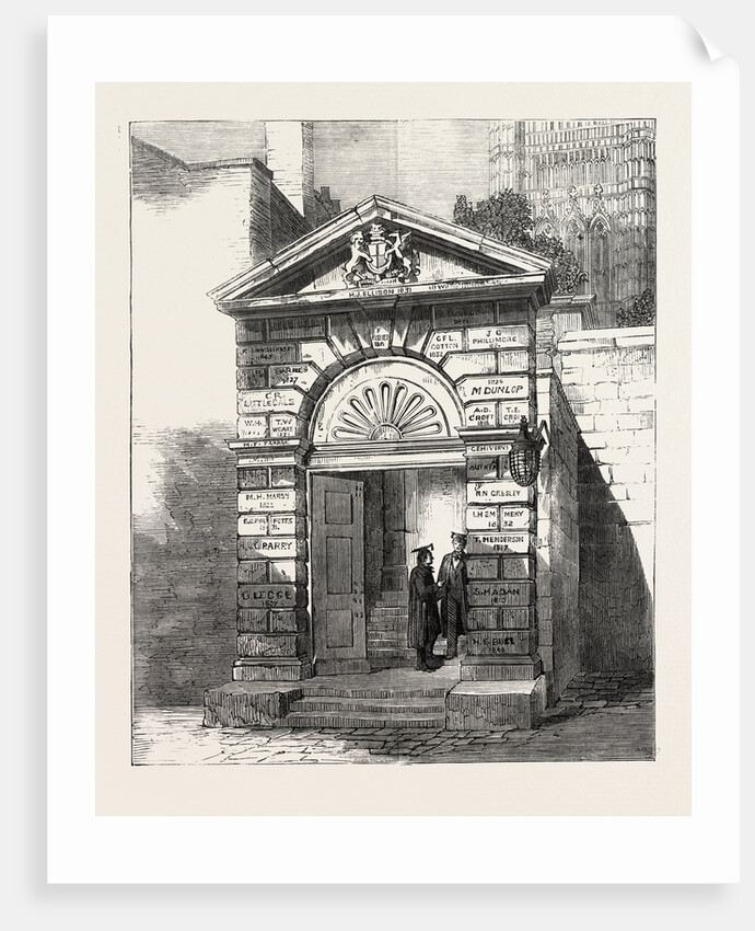 Entrance Gateway of Westminster School, London by Anonymous