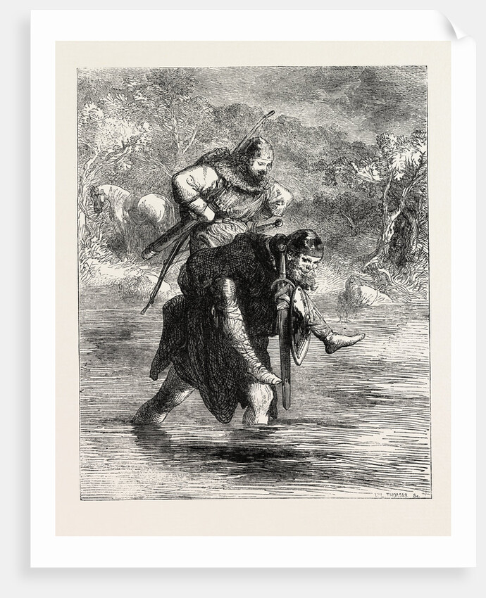 Robin Hood and the Curtal Friar, from the Boy's Book of Ballads by Anonymous