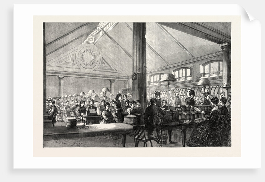 The Central Telegraph Office: Instrument Gallery by Anonymous