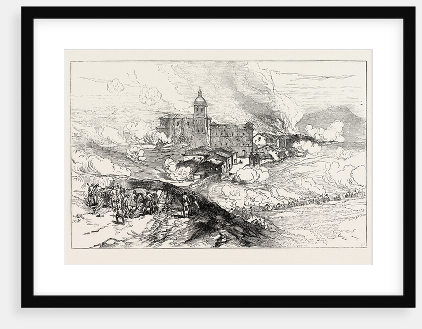The Civil War in Spain: Bombardment of Hernani by Anonymous
