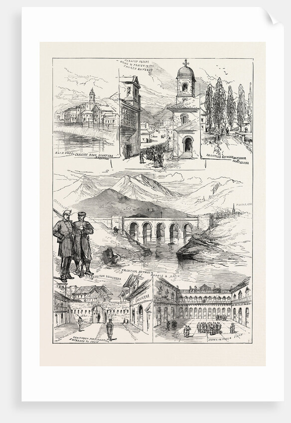 The Civil War in Spain: Carlist Sketches from Navarre by Anonymous