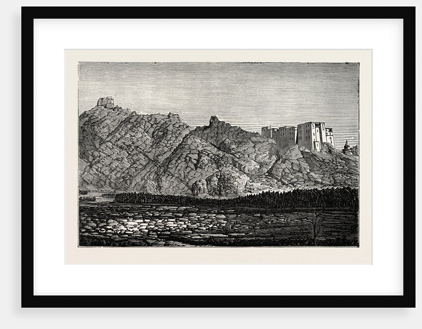 The Mission to Yarkund and Kashgar: Palace and Convent of Lamas, Near Leh by Anonymous