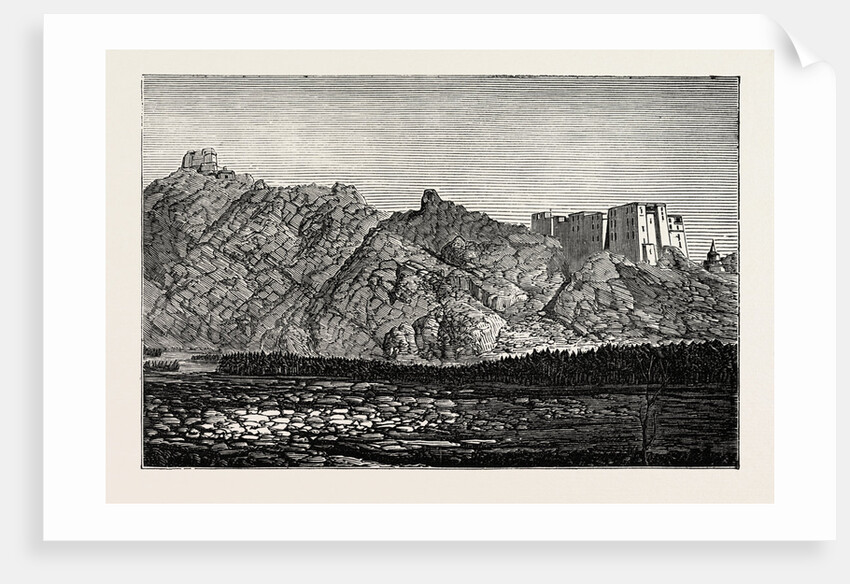The Mission to Yarkund and Kashgar: Palace and Convent of Lamas, Near Leh by Anonymous