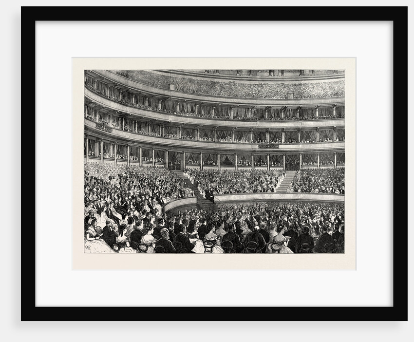 The Royal Albert Hall on a State Occasion, London by Anonymous