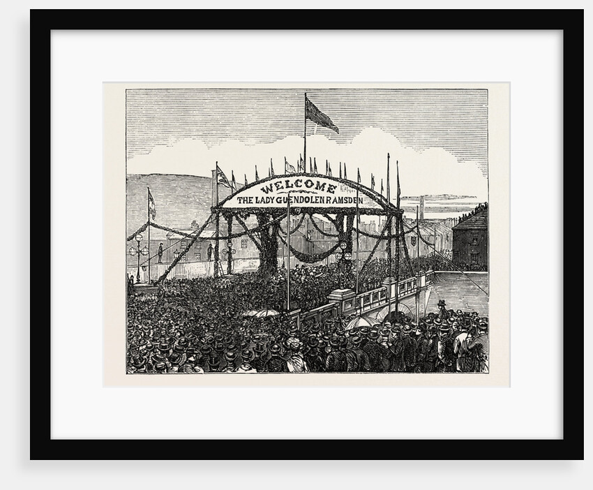 Opening of a New Bridge at Huddersfield by Anonymous