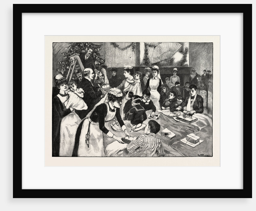 Christmas Tree Fete at the London Hospital by Anonymous