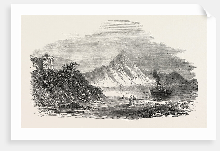 The Euphrates Valley Route to India, Bay of Antioch: Mount Casius in the Distance by Anonymous