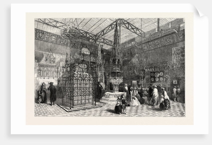 The Crystal Palace: The Mediaeval Court, 1851, London by Anonymous