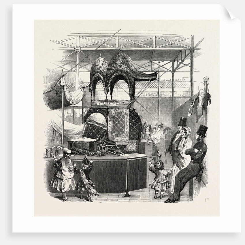 State Howdah, Exhibited by the East India Company by Anonymous