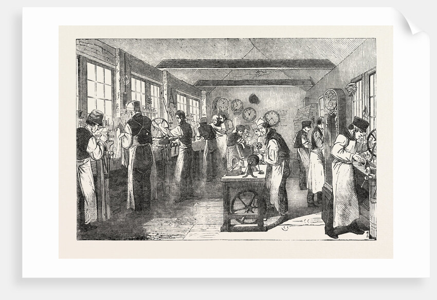Clerkenwell Clock Factory: The Regulator and General Clock Shop by Anonymous