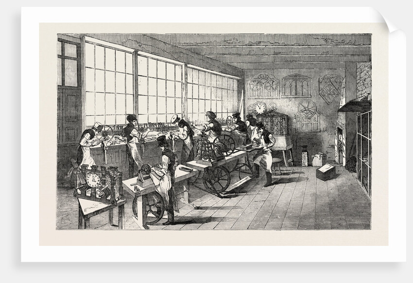 Clerkenwell Clock Factory: The Turret-Clock Shop by Anonymous