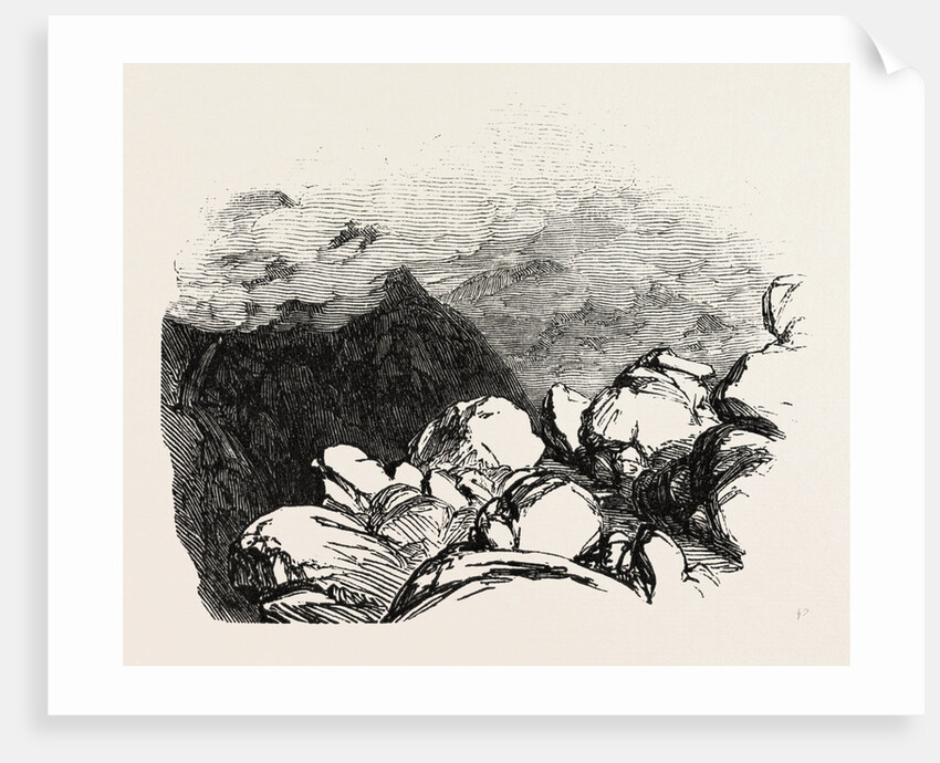 Part of Styhead Pass, Lake District by Anonymous