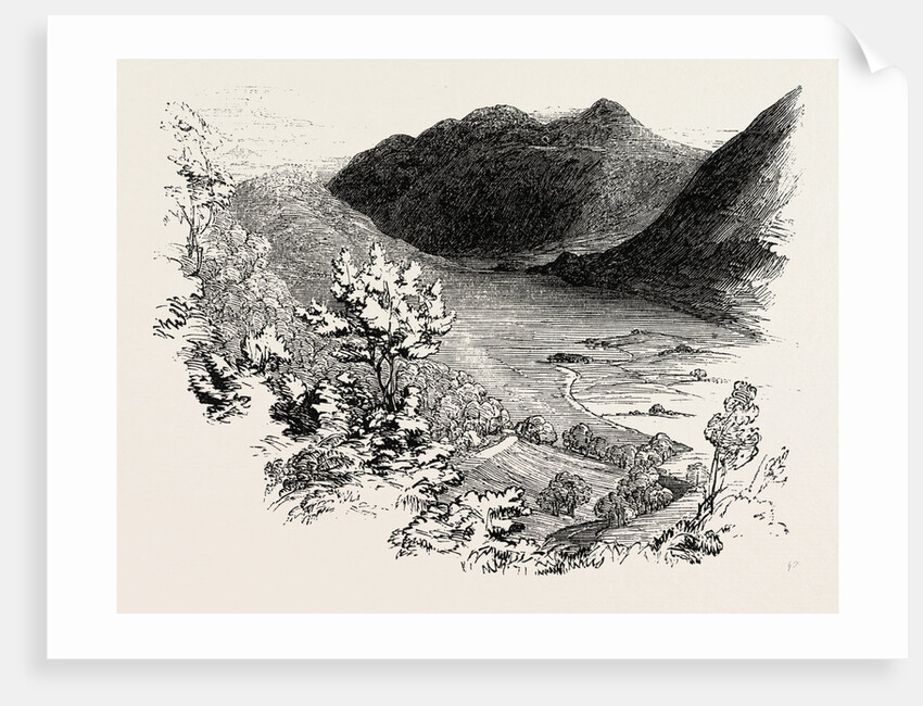 Crummock Water, from Lanthwaite Woods, Lake District by Anonymous