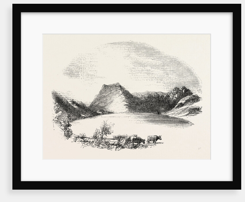Buttermere, from the Fields at the Foot, Lake District by Anonymous